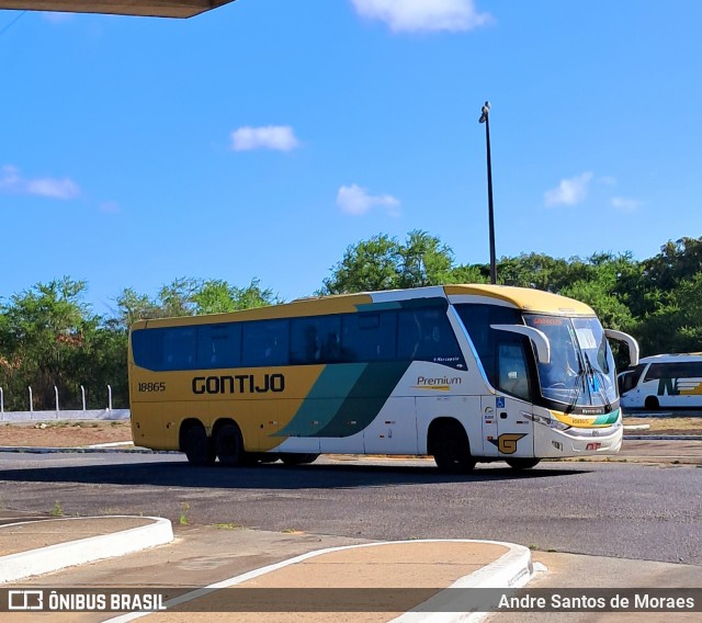 Empresa Gontijo de Transportes 18865 na cidade de Aracaju, Sergipe, Brasil, por Andre Santos de Moraes. Número da foto: #12696431.