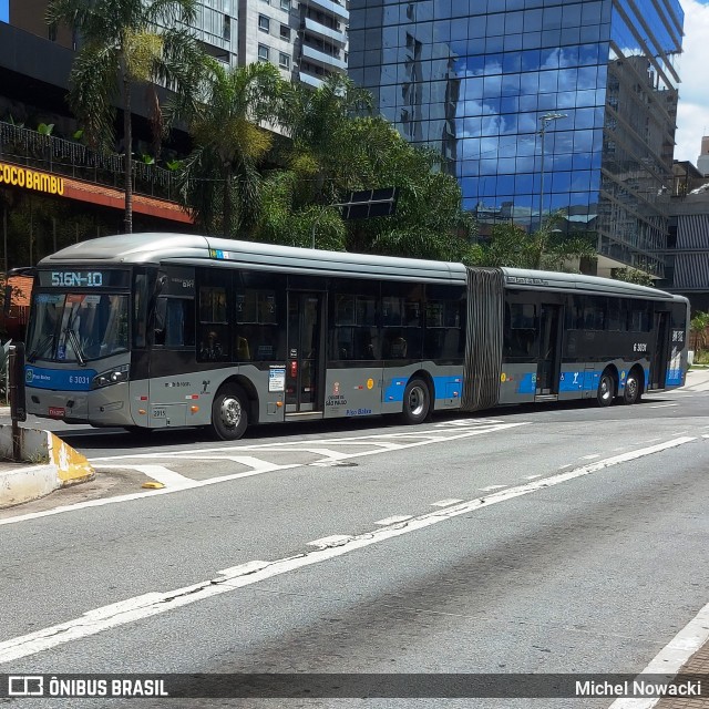 Viação Paratodos > São Jorge > Metropolitana São Paulo > Mobibrasil 6 3031 na cidade de São Paulo, São Paulo, Brasil, por Michel Nowacki. Número da foto: #12698911.