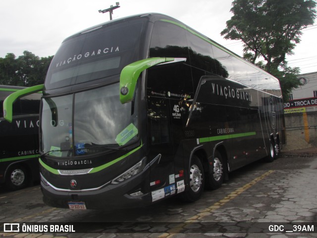 Viação Garcia 98080 na cidade de Curitiba, Paraná, Brasil, por GDC __39AM. Número da foto: #12698524.