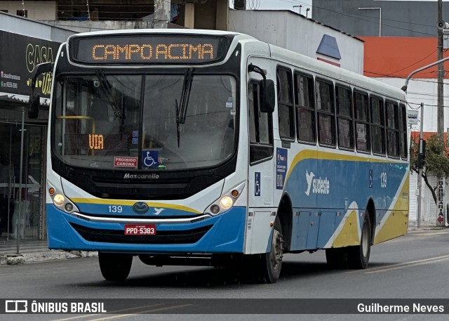 Viação Sudeste 139 na cidade de Marataízes, Espírito Santo, Brasil, por Guilherme Neves. Número da foto: #12696992.