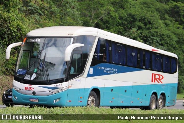 Rápido Ribeirão Preto 3400 na cidade de Piraí, Rio de Janeiro, Brasil, por Paulo Henrique Pereira Borges. Número da foto: #12698195.