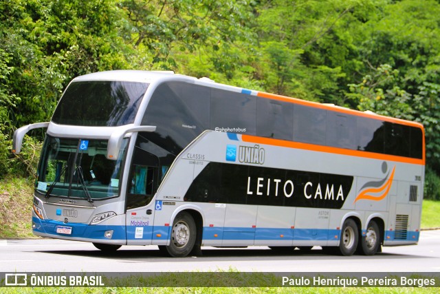 Expresso União 20105 na cidade de Piraí, Rio de Janeiro, Brasil, por Paulo Henrique Pereira Borges. Número da foto: #12698276.
