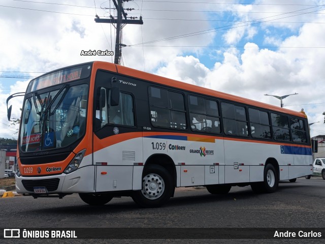 Cidade Alta Transportes 1.059 na cidade de Abreu e Lima, Pernambuco, Brasil, por Andre Carlos. Número da foto: #12697868.