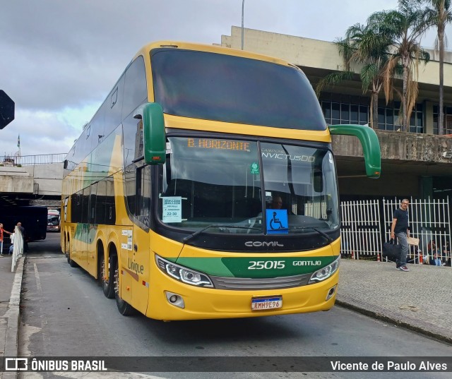 Empresa Gontijo de Transportes 25015 na cidade de Belo Horizonte, Minas Gerais, Brasil, por Vicente de Paulo Alves. Número da foto: #12699021.