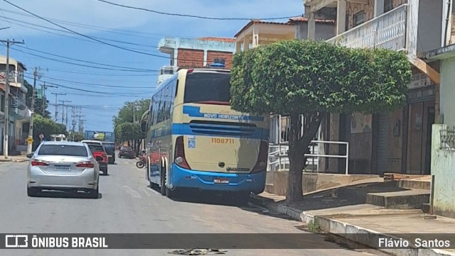 Viação Novo Horizonte 1100711 na cidade de Serra do Ramalho, Bahia, Brasil, por Flávio  Santos. Número da foto: #12696778.