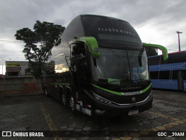 Viação Garcia 98080 na cidade de Curitiba, Paraná, Brasil, por GDC __39AM. Número da foto: #12698528.