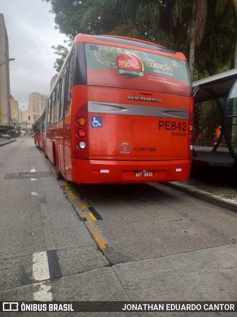 Viação Tamandaré PE842 na cidade de Curitiba, Paraná, Brasil, por JONATHAN EDUARDO CANTOR. Número da foto: #12696004.