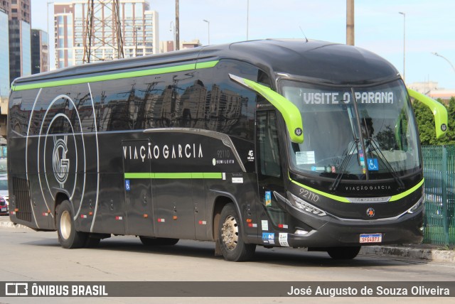Viação Garcia 92110 na cidade de São Paulo, São Paulo, Brasil, por José Augusto de Souza Oliveira. Número da foto: #12697687.