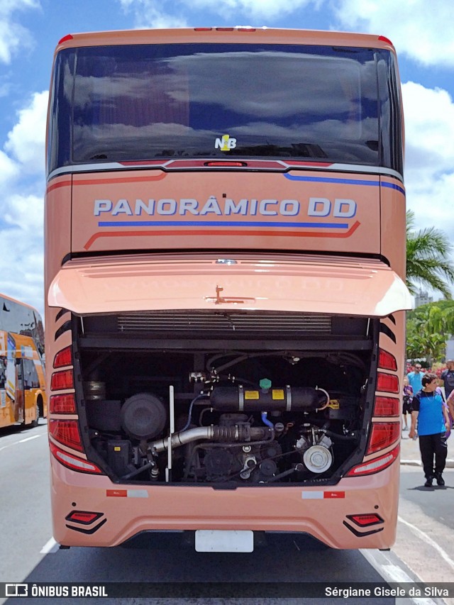Busscar Ônibus PANORâMICO DD NB1 na cidade de Barueri, São Paulo, Brasil, por Sérgiane Gisele da Silva. Número da foto: #12698941.
