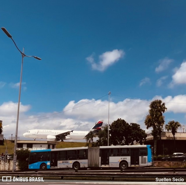 Viação Paratodos > São Jorge > Metropolitana São Paulo > Mobibrasil 6 3012 na cidade de São Paulo, São Paulo, Brasil, por Suellen Secio. Número da foto: #12697036.