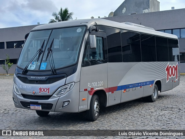 Auto Viação 1001 RJ 108.020 na cidade de Macaé, Rio de Janeiro, Brasil, por Luis Otávio Vicente Domingues. Número da foto: #12697815.