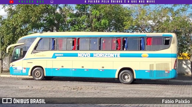 Viação Novo Horizonte 1022911 na cidade de Vitória da Conquista, Bahia, Brasil, por Fábio Paixão. Número da foto: #12695719.