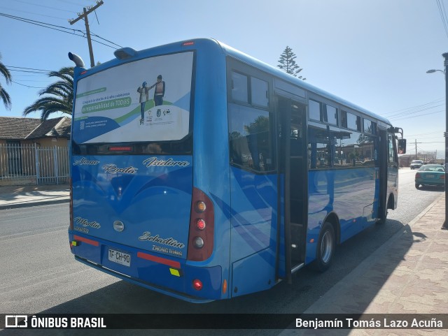 Taxibuses San Antonio 167 na cidade de El Tabo, San Antonio, Valparaíso, Chile, por Benjamín Tomás Lazo Acuña. Número da foto: #12698858.