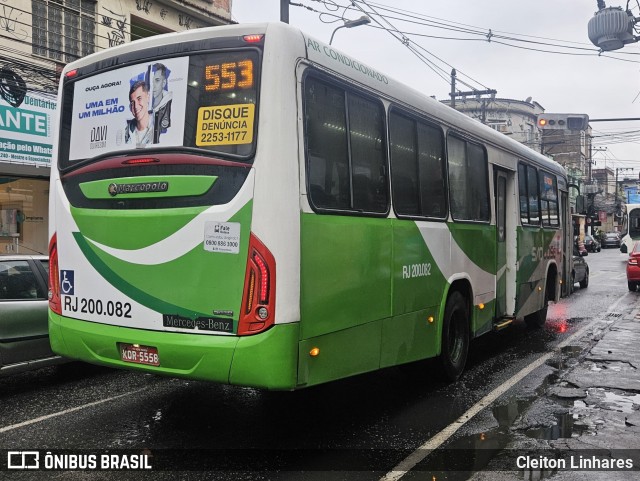 Viação São José RJ 200.082 na cidade de São João de Meriti, Rio de Janeiro, Brasil, por Cleiton Linhares. Número da foto: #12696401.