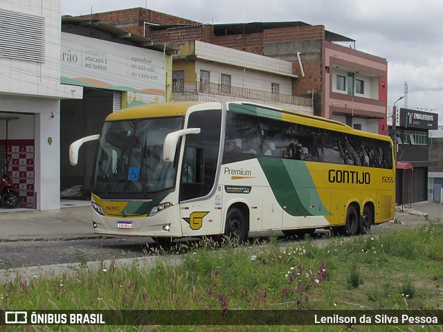 Empresa Gontijo de Transportes 15055 na cidade de Caruaru, Pernambuco, Brasil, por Lenilson da Silva Pessoa. Número da foto: #12697816.