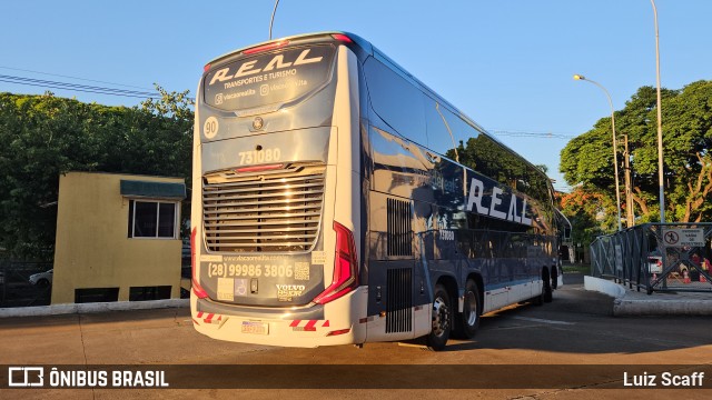 Viação Real Ita 731080 na cidade de Maringá, Paraná, Brasil, por Luiz Scaff. Número da foto: #12698134.