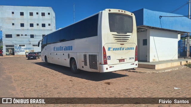 Emtram 3870 na cidade de Barra da Estiva, Bahia, Brasil, por Flávio  Santos. Número da foto: #12695834.