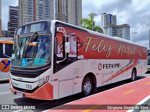 Viação Fervima 723 na cidade de Barueri, São Paulo, Brasil, por Sérgiane Gisele da Silva. Número da foto: #12698905.