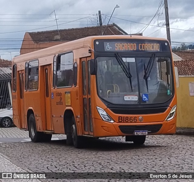 Transporte Coletivo Glória BI866 na cidade de Curitiba, Paraná, Brasil, por Everton S de Jesus. Número da foto: #12697290.
