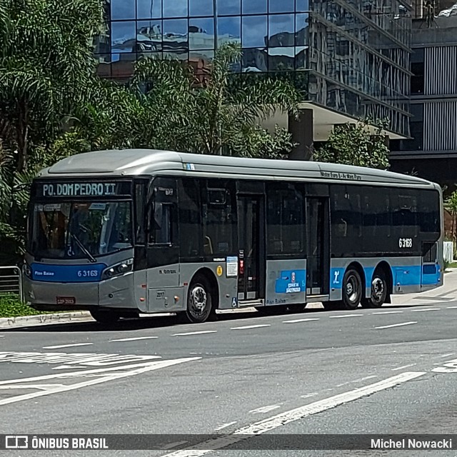 Viação Paratodos > São Jorge > Metropolitana São Paulo > Mobibrasil 6 3168 na cidade de São Paulo, São Paulo, Brasil, por Michel Nowacki. Número da foto: #12698935.