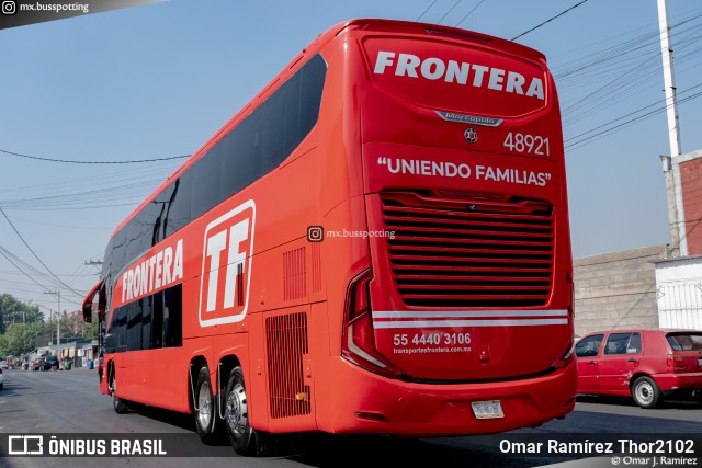 Transportes Frontera 48921 na cidade de Gustavo A. Madero, Ciudad de México, México, por Omar Ramírez Thor2102. Número da foto: #12695831.