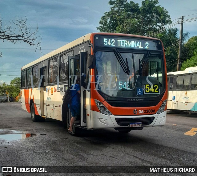 Expresso Coroado 0623006 na cidade de Manaus, Amazonas, Brasil, por MATHEUS RICHARD. Número da foto: #12696969.