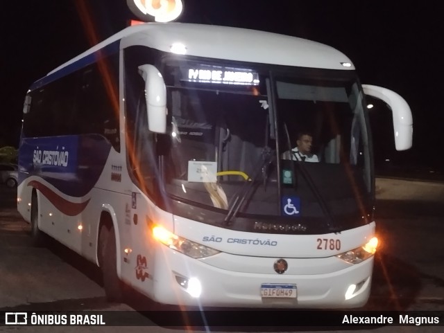 Viação São Cristóvão 2780 na cidade de Juiz de Fora, Minas Gerais, Brasil, por Alexandre  Magnus. Número da foto: #12695589.