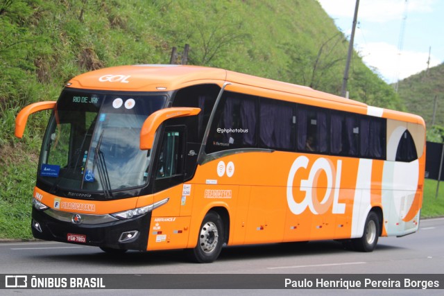 Viação Piracicabana 1447 na cidade de Piraí, Rio de Janeiro, Brasil, por Paulo Henrique Pereira Borges. Número da foto: #12698325.