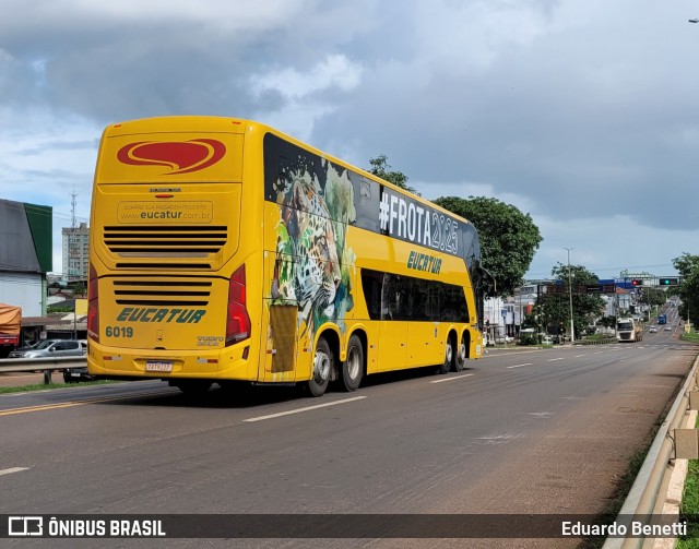 Eucatur - Empresa União Cascavel de Transportes e Turismo 6019 na cidade de Cacoal, Rondônia, Brasil, por Eduardo Benetti . Número da foto: #12698294.