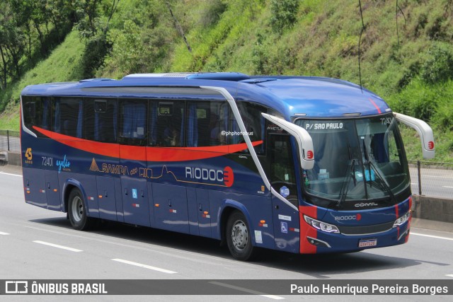 Viação Riodoce 72401 na cidade de Piraí, Rio de Janeiro, Brasil, por Paulo Henrique Pereira Borges. Número da foto: #12698223.