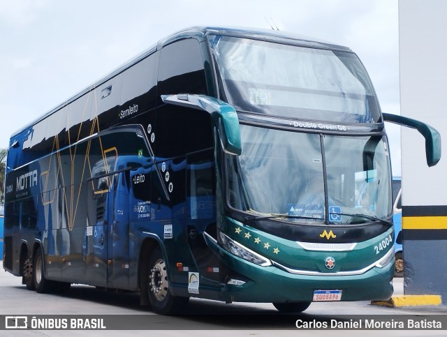 Viação Motta 24004 na cidade de Goiânia, Goiás, Brasil, por Carlos Daniel Moreira Batista. Número da foto: #12697483.