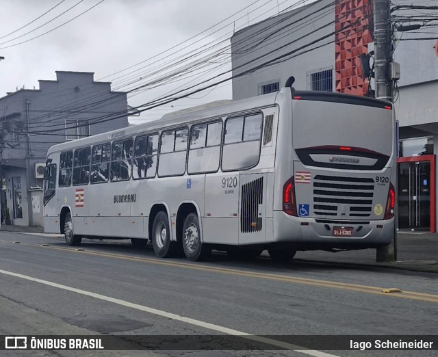 BluMob - Concessionária de Transporte Urbano de Blumenau 9120 na cidade de Blumenau, Santa Catarina, Brasil, por Iago Scheineider. Número da foto: #12697116.