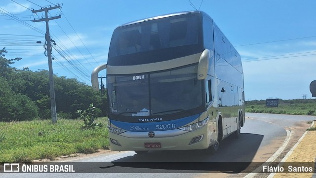 Viação Novo Horizonte 520511 na cidade de Bom Jesus da Lapa, Bahia, Brasil, por Flávio  Santos. Número da foto: #12696776.