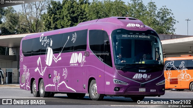 ADO - Autobuses de Oriente 8009 na cidade de Venustiano Carranza, Ciudad de México, México, por Omar Ramírez Thor2102. Número da foto: #12697248.