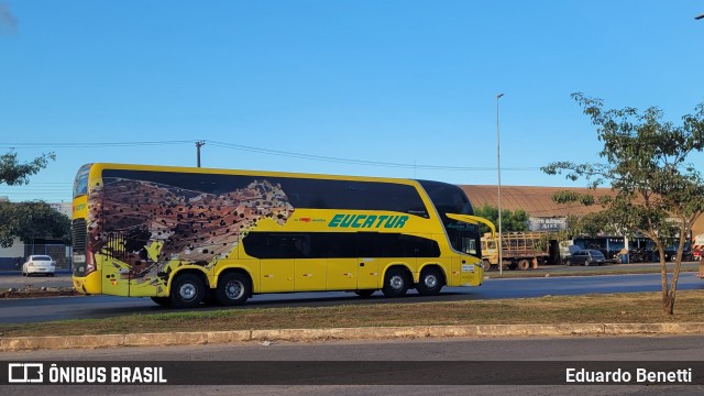 Eucatur - Empresa União Cascavel de Transportes e Turismo 4870 na cidade de Jaru, Rondônia, Brasil, por Eduardo Benetti . Número da foto: #12698340.