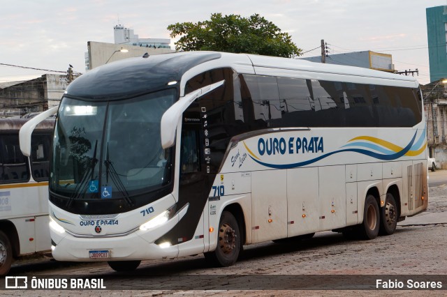 Viação Ouro e Prata 710 na cidade de Belém, Pará, Brasil, por Fabio Soares. Número da foto: #12697754.