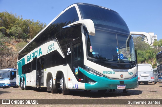 Viação Garcia 88059 na cidade de Barueri, São Paulo, Brasil, por Guilherme Santos. Número da foto: #12697453.