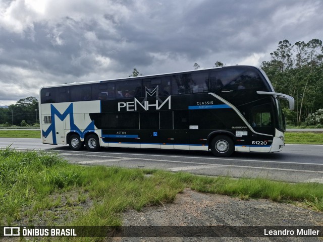 Empresa de Ônibus Nossa Senhora da Penha 61220 na cidade de Cajati, São Paulo, Brasil, por Leandro Muller. Número da foto: #12696429.