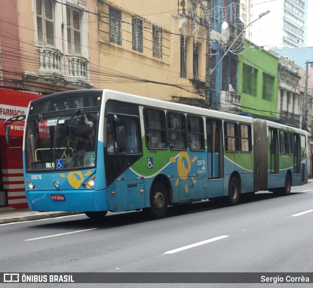 Viação Grande Vitória 23076 na cidade de Vitória, Espírito Santo, Brasil, por Sergio Corrêa. Número da foto: #12698222.