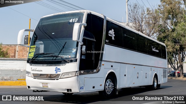 Autobuses Teotihuacan 412 na cidade de Gustavo A. Madero, Ciudad de México, México, por Omar Ramírez Thor2102. Número da foto: #12697283.