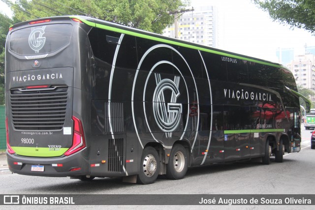 Viação Garcia 98000 na cidade de São Paulo, São Paulo, Brasil, por José Augusto de Souza Oliveira. Número da foto: #12697518.