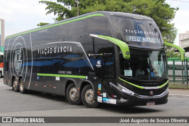 Viação Garcia 98000 na cidade de São Paulo, São Paulo, Brasil, por José Augusto de Souza Oliveira. Número da foto: #12697520.