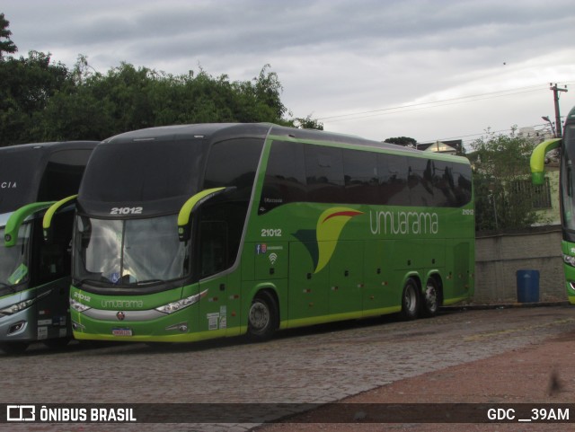 Viação Umuarama 21012 na cidade de Curitiba, Paraná, Brasil, por GDC __39AM. Número da foto: #12698565.