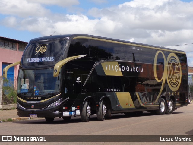 Viação Garcia 96001 na cidade de Canoas, Rio Grande do Sul, Brasil, por Lucas Martins. Número da foto: #12698433.