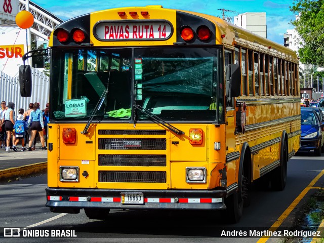 Autotransportes Pavas 00 na cidade de Mata Redonda, San José, San José, Costa Rica, por Andrés Martínez Rodríguez. Número da foto: #12697968.