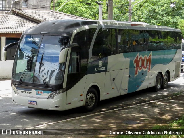 Auto Viação 1001 RJ 108.1089 na cidade de São Paulo, São Paulo, Brasil, por Gabriel Oliveira Caldas da Nobrega. Número da foto: #12697496.