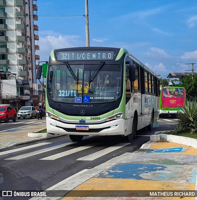 Auto Ônibus Líder 0924005 na cidade de Manaus, Amazonas, Brasil, por MATHEUS RICHARD. Número da foto: #12696943.