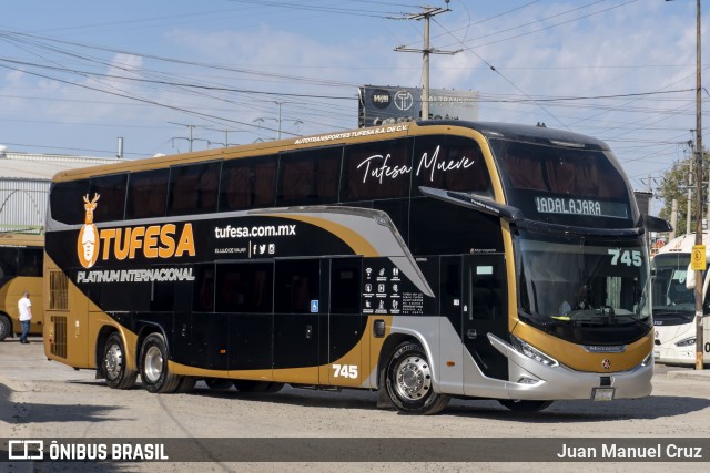 Autotransportes TUFESA 745 na cidade de Tlaquepaque, Jalisco, México, por Juan Manuel Cruz. Número da foto: #12697916.