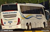 Viação Ouro e Prata 560 na cidade de Três Passos, Rio Grande do Sul, Brasil, por Maike Willian. Número da foto: #:id.