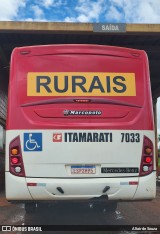 Expresso Itamarati 7033 na cidade de Santa Albertina, São Paulo, Brasil, por Altair de Souza. Número da foto: #:id.